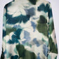 ZARA Blusa camisera estampada efecto acuarela. Talla XS