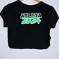CAMISETA Corta estampada. Talla S*