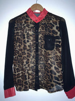 BALOUKE Blusa estampada Animal Print. Talla S/M