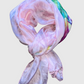 PASHMINA Estampada flor acuarela. Talla Única