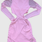 VESTIDO En tul entallado con aberturas en cintura. Talla XS/S