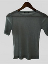 ZARA TRAFALUC Camiseta manga corta con lurex. Talla S