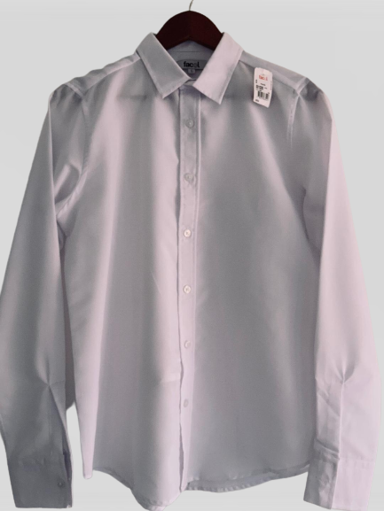 FACOL ( NUEVA ) Camisa básica tipo escolar. Talla S