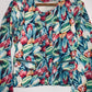 CHAQUETA Estampada flores. Talla L