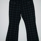 LARK + GREY Pantalón estampado a cuadros. Talla L