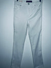 GLORIA VANDERBILT Pantalón cinco bolsillos blanco. Talla 10