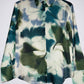 ZARA Blusa camisera estampada efecto acuarela. Talla XS