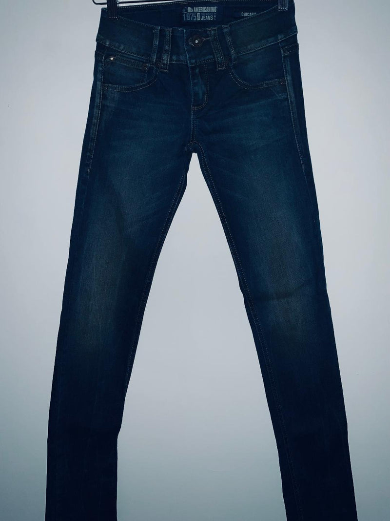 AMERICANINO Jean cinco bolsillos Skinny Ref Chicago.Talla 2