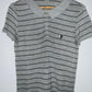 EMPYRE Camiseta tipo polo a rayas. Talla M
