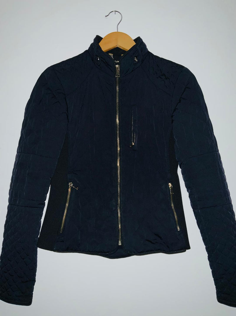 ZARA Chaqueta abullonada cuello alto. Talla S