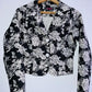 CANEL Chaqueta corta estampada flores. Talla L*