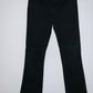 AMERICAN EAGLE Jean negro flare. Talla 0