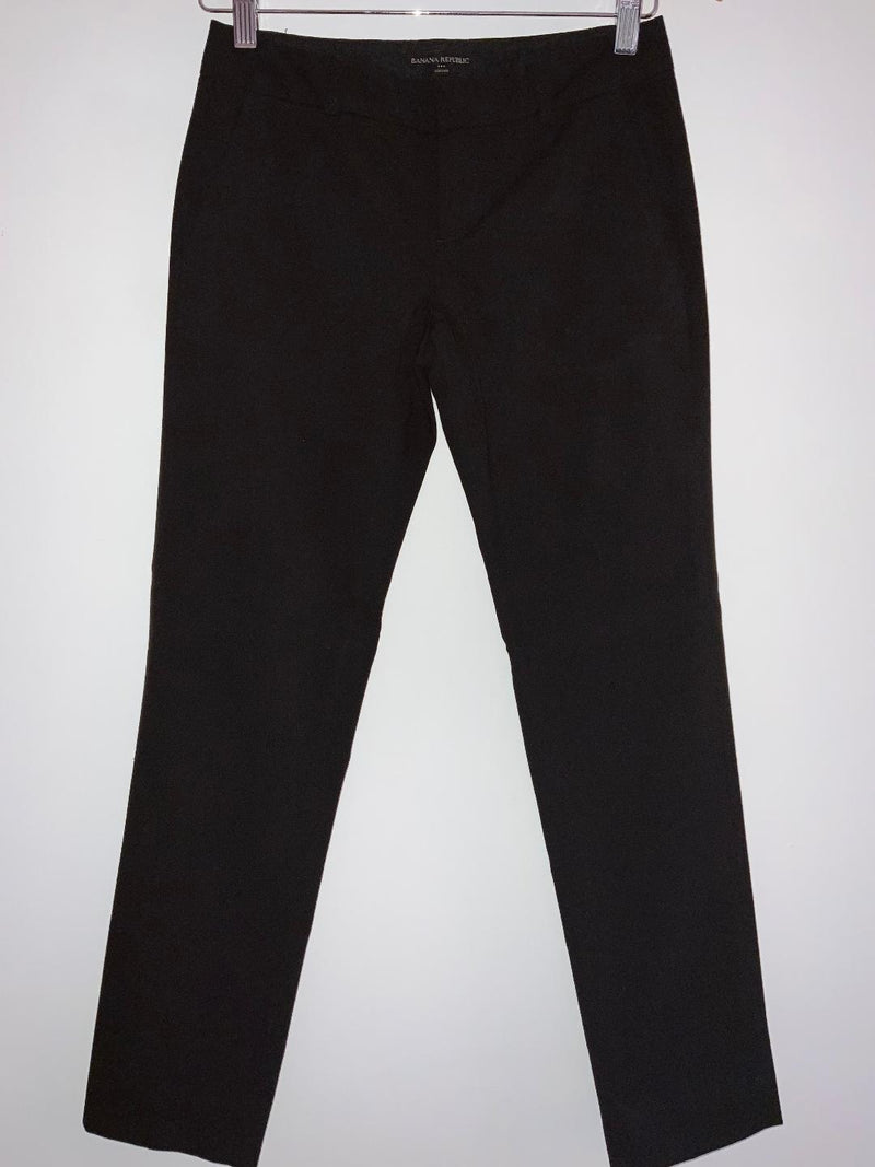 BANANA REPUBLIC Pantalón casual en dril para mujer. Talla 0 Petite