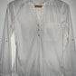 ZARA Blusa cuello camisero 3 botones. Talla S