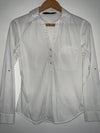 ZARA Blusa cuello camisero 3 botones. Talla S