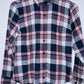 ABRIL Blusa a cuadros leñadora. Talla S