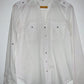 FOREVER21 Blusa cuello mao con bolsillos. Talla M