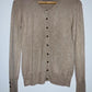BASEMENT Sweater cardigan abierto tejido liviano. Talla S