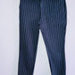 STRADIVARIUS Pantalón Casual raya tiza. Talla 6