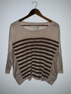 GEF Sweater Liviano a Rayas. Talla L