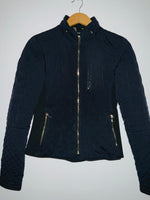 ZARA Chaqueta abullonada cuello alto. Talla S