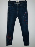 MANGO Jean cinco bolsillos bordado. Talla 36 ( 6 )