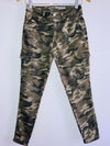 SYBILLA Pantalon cargo estampado camuflado. Talla 8