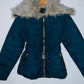 KENZO Chaqueta abullonada con cuello removible. Talla M