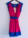 LUCY & CO ( NUEVO ) Vestido Combinado. Talla S/M