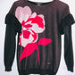 ESPRIT Sweater tejido en Jacquard diseño flor. Talla XS