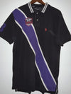 U.S POLO ASSN Polo para hombre con corte diagonal. Talla XL