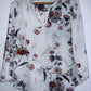 FUN2FUN Blusa estampada flores. Talla M*