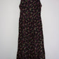 VESTIDO Largo estampado miniprint. Talla S/M*