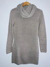 H&M Sweater largo con cuello de doblar. Talla S