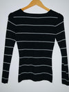 COLLOSEUM Sweater Básico con líneas. Talla XS