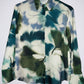 ZARA Blusa camisera estampada efecto acuarela. Talla XS