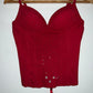 TOP Tipo bustier con aplicaciones. Talla 36 ( L )