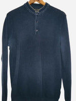 MASSIMO DUTTI Camiseta/Buzo para hombre cuello henley. Talla S