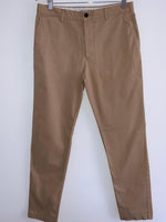 ZARA Pantalón casual en dril para hombre. Talla 32