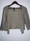 STRADIVARIUS Cardigan tejido con brillos. Talla S