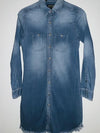 CHEVIGNON Vestido en chambray. Talla 8