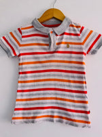 BABY FRESH Polo para niño a rayas. Talla 4