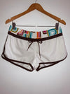 ROXY Short deportivo con pretina estampada. Talla 5