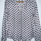NAF NAF Blusa cuello mao estampada pepas. Talla M