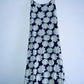 FOREVER21 Vestido largo estampado margaritas. Talla S