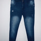 JEAN Pretina alta con botones. Talla 8/10