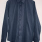 CAMISERÍA EUROPEA Camisa estampada mini print Slim fit. Talla 42*