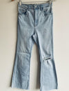 STRADIVARIUS Jean lavado hielo desflecado. Talla 36