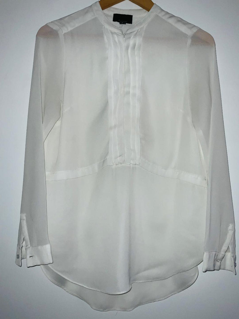 LUMIERE Blusa Amplia con alforzas. Talla S