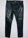 H&M Pantalón en cuero sintético para hombre. Talla L/XL*